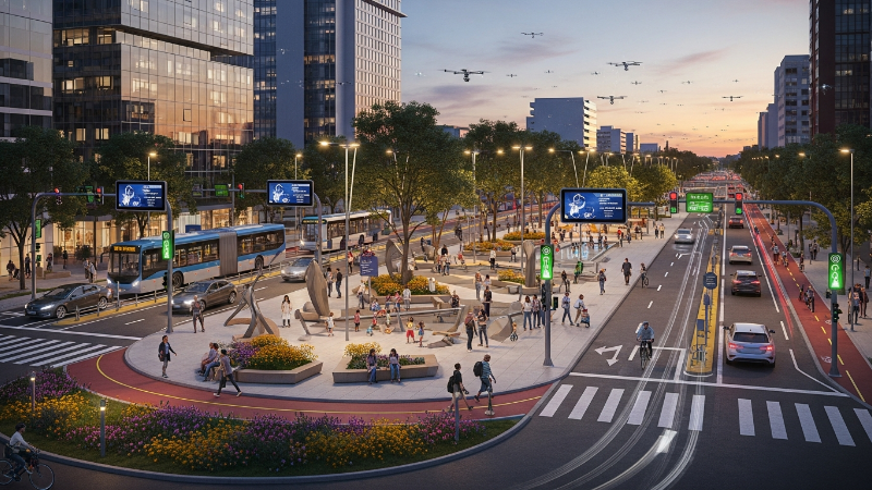 Tendências em Reorganização de Espaços Urbanos