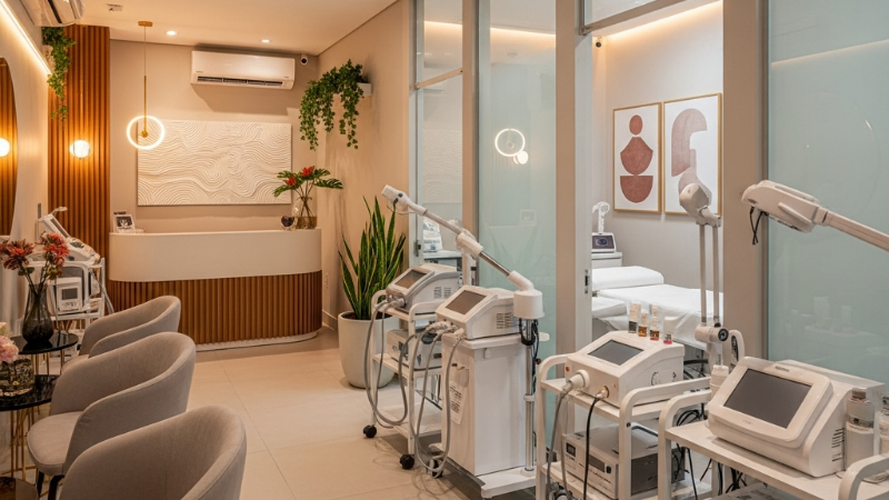 Arujá: A Estética Floresce em Meio à Concorrência com Marketing e Inovação