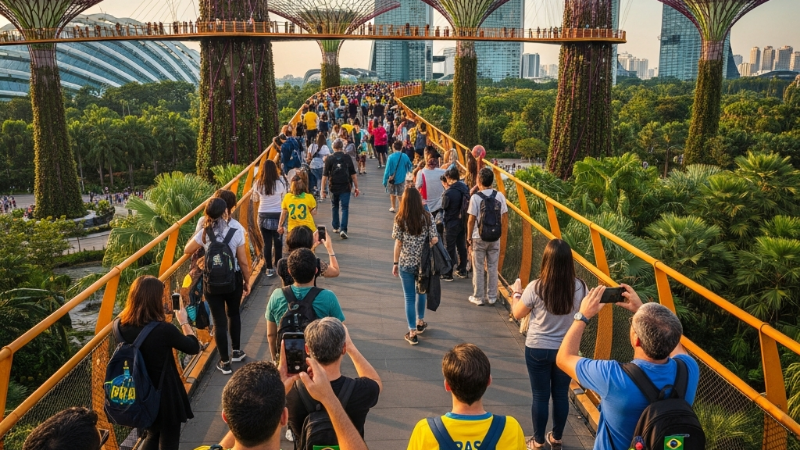 Descobrindo o Encanto de Singapura: Um Guia para Turistas Brasileiros