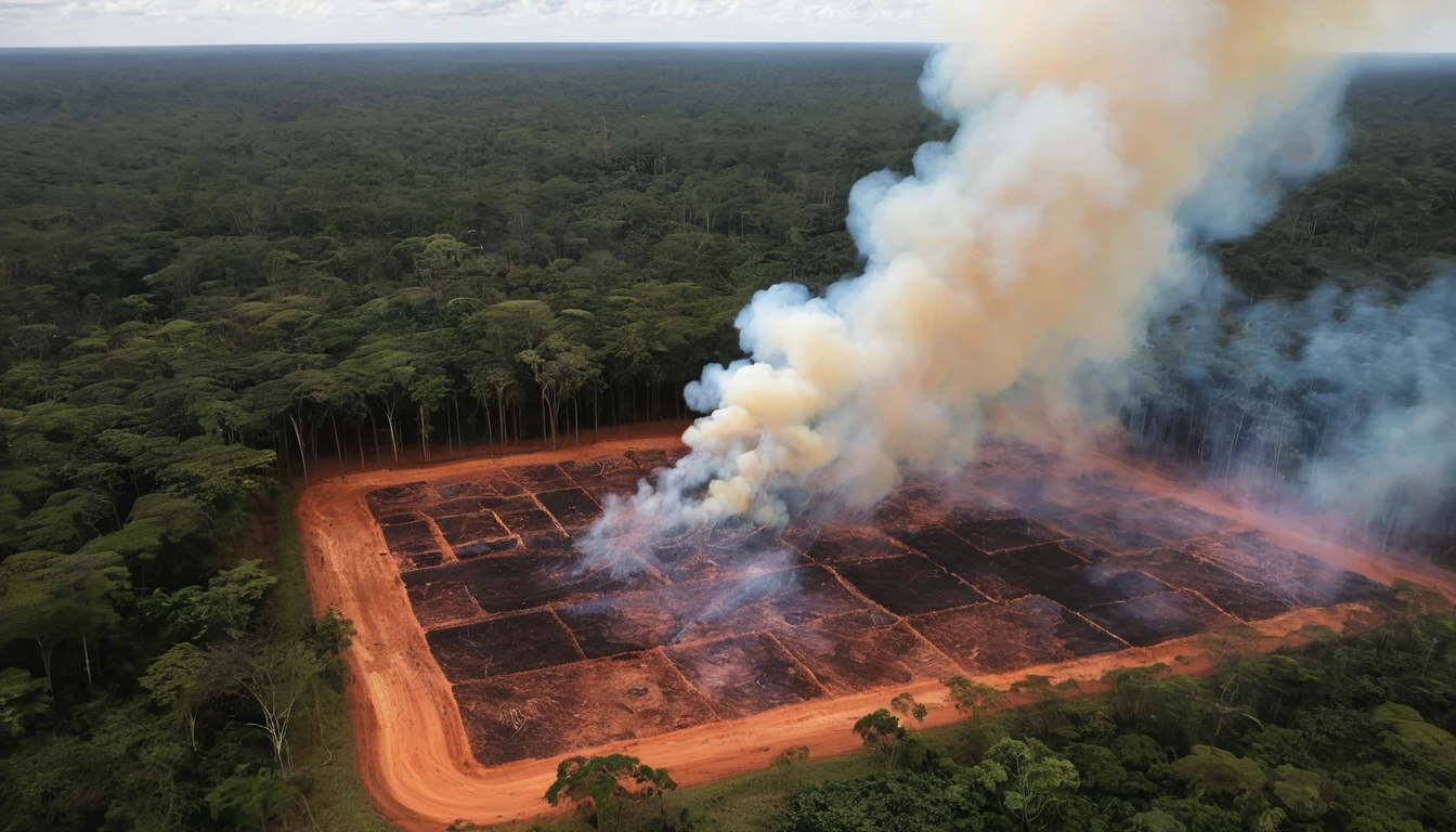 Amazônia Enfrenta Aumento de Incêndios em Meio à Redução da Desmatamento