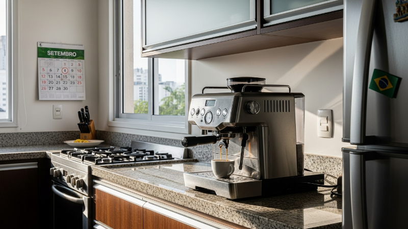 Máquinas para o Lar: Transformando Cozinhas em Cafeterias