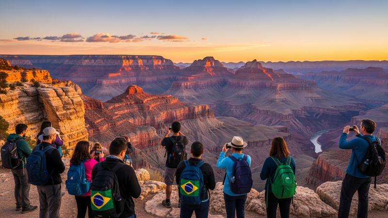 Descobrindo o Encanto dos Estados Unidos: Um Guia para Turistas Brasileiros