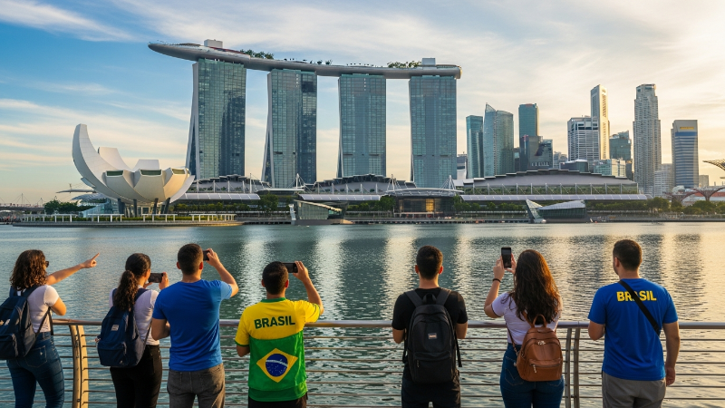 Singapura: Um Destino Turístico de Mundo de Nível Internacional