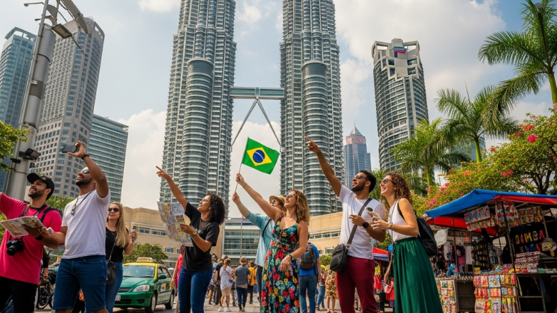 Descobrindo a Magia da Malásia: Um Guia para Turistas Brasileiros