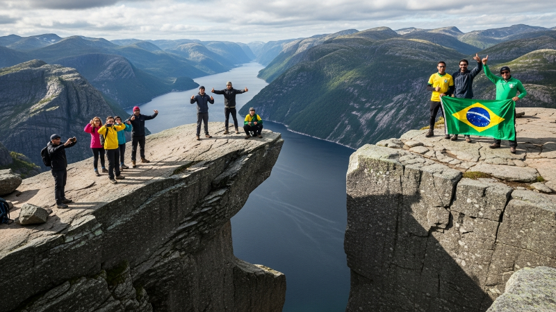 Descobrindo a Beleza da Noruega: Um Guia para Turistas Brasileiros