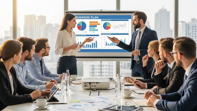 Construindo o Sucesso: Um Guia Completo para o Modelo de Plano de Negócios