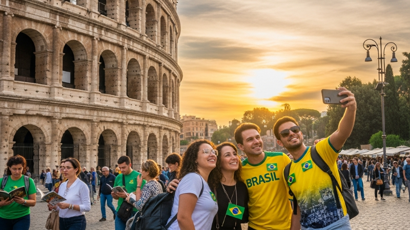 Descobrindo a Beleza e a Riqueza da Itália: Um Guia para Turistas Brasileiros