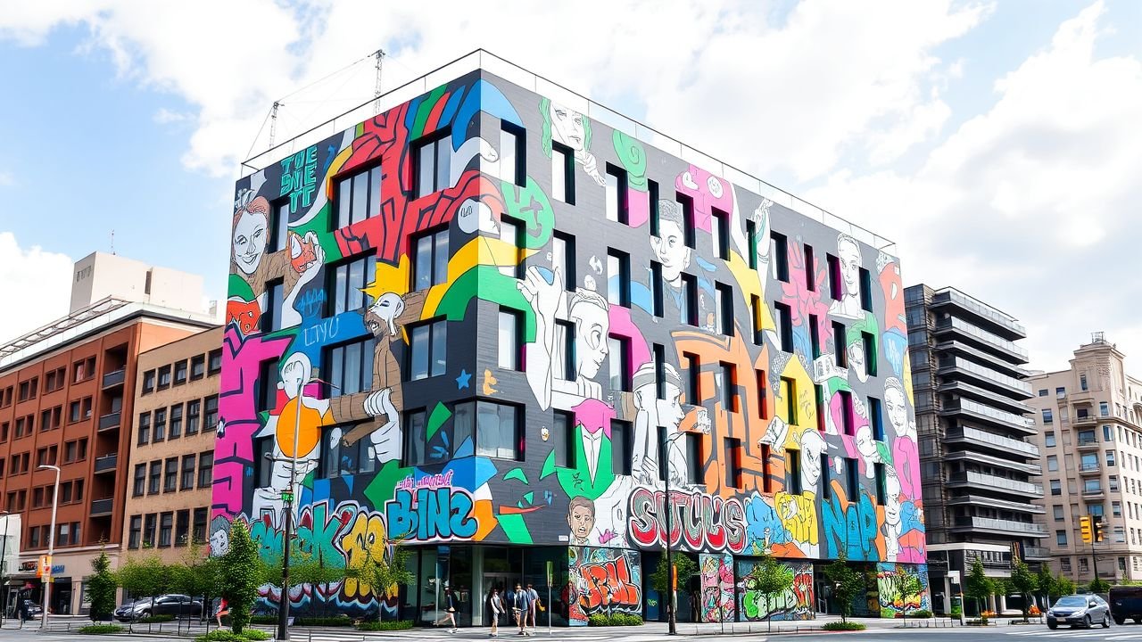 Curiosidades sobre Como a Arte Urbana Está Influenciando a Arquitetura Moderna
