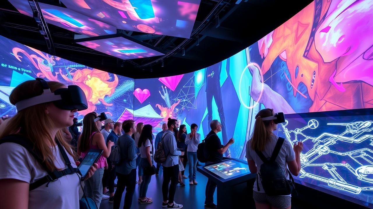 Arte e Cultura: Como Usar Jogos e Realidade Virtual para Aumentar o Entretenimento em Exposições de Arte