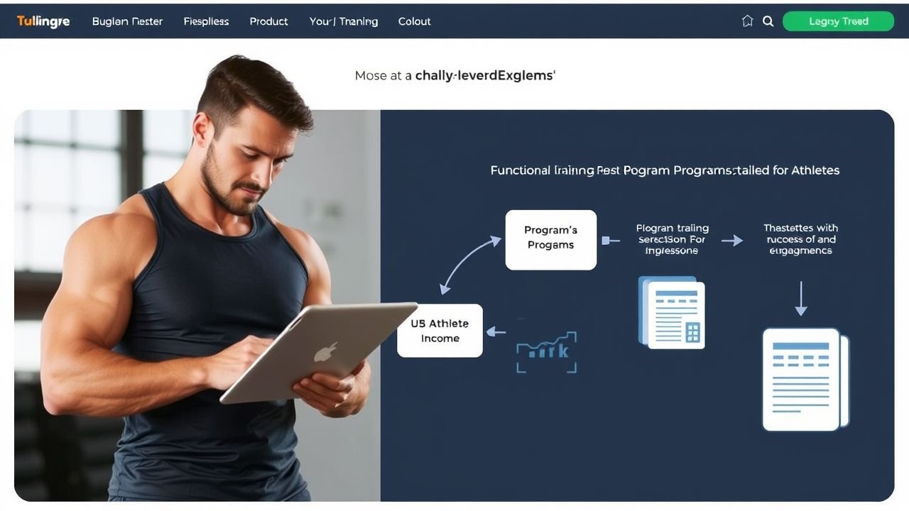 Esporte: Como Criar Programas de Treinamento Funcional para Atletas e Lucrar Online