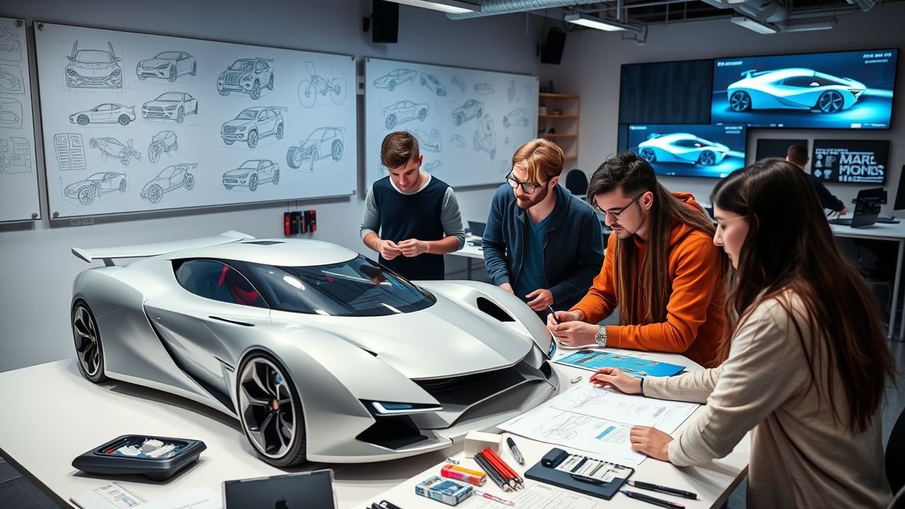 Como Escolas de Design Estão Preparando Alunos para Projetar Supercarros do Futuro