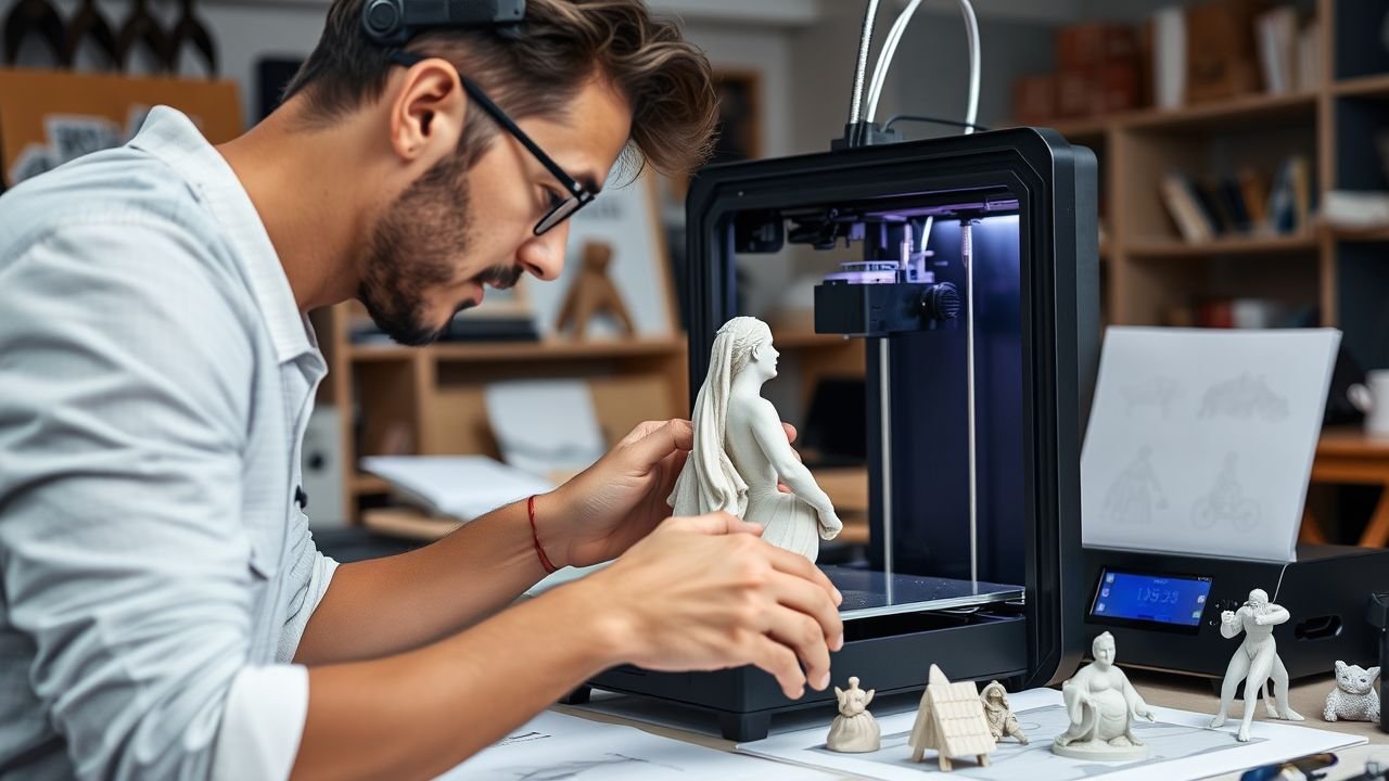 Como a Impressora 3D Anycubic Photon Mono X Está Revolucionando a Criação de Esculturas Digitais