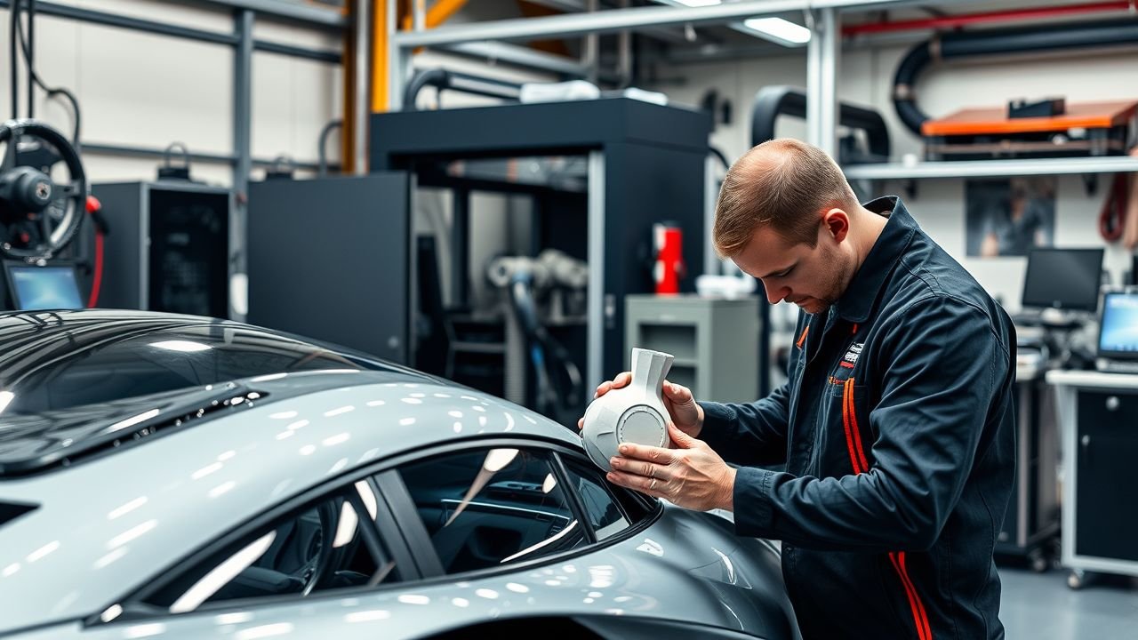 Como Supercarros Estão Usando Impressão 3D para Personalizar Componentes