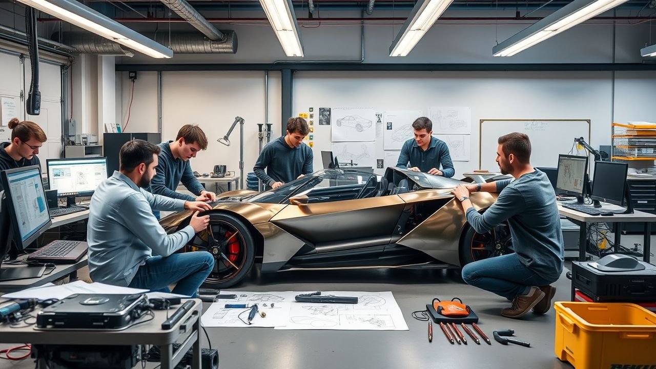 Como Escolas de Engenharia Estão Preparando a Próxima Geração de Criadores de Supercarros