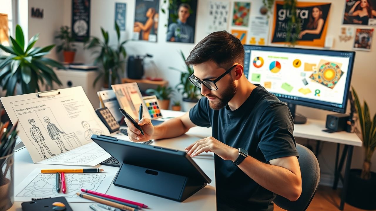 Como o iPad Pro Está Expandindo as Possibilidades Criativas para Designers Gráficos