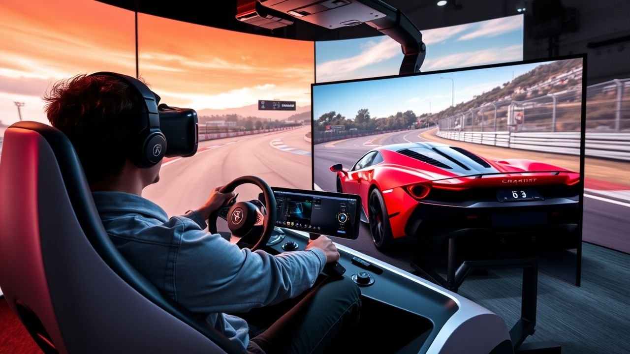 Esporte: Como Criar Experiências de Corrida Virtual com Carros de Luxo para Aumentar o Entretenimento