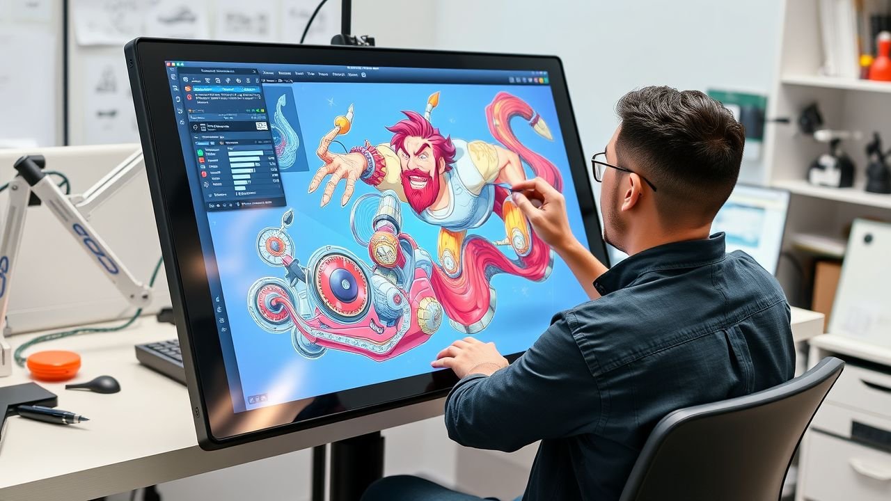 Arte e Cultura: Como o Surface Studio 3 Está Facilitando a Criação de Arte Digital com Sua Tela Táctil Revolucionária