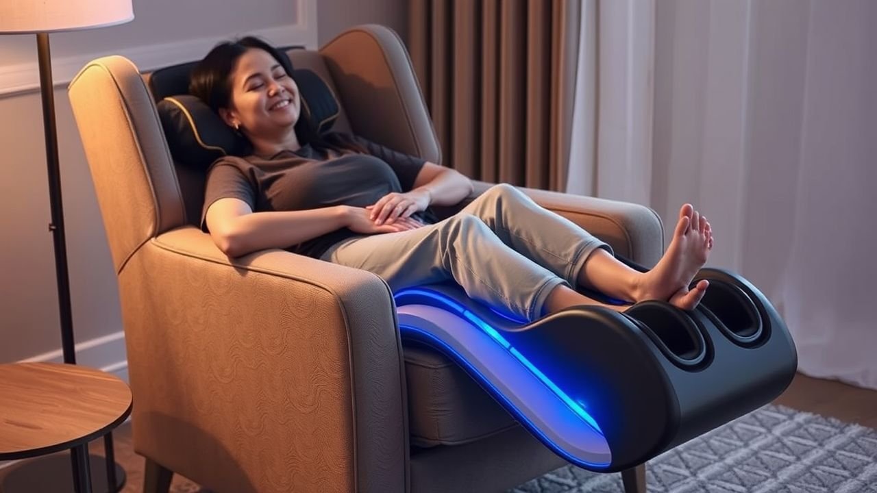 Saúde: Como o Massageador de Pernas RENPHO Compression Leg Massager Está Aliviando Dores Musculares com Tecnologia Avançada