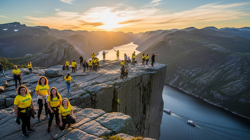 Descobrindo a Beleza da Noruega: Um Guia Prático para Turistas Brasileiros
