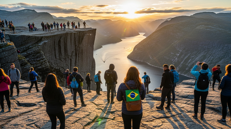 Descobrindo a Beleza da Noruega: Um Guia para Viajantes Brasileiros
