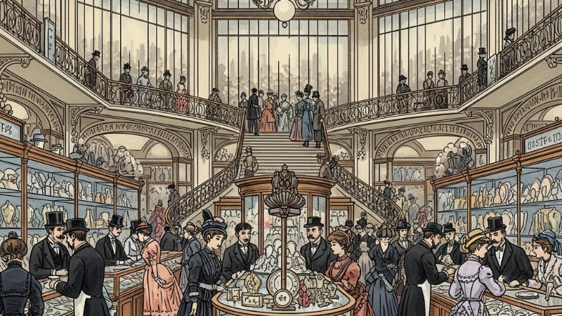 O Espelho da Sociedade: Análise de Au Bonheur des Dames