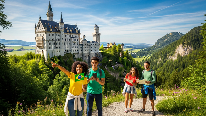 Descobrindo a Beleza Natural da Alemanha: Um Guia para Turistas Brasileiros