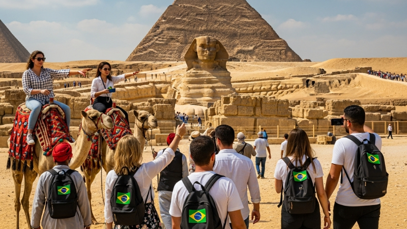 Descobrindo o Egito: Um Destino de Sonho para Turistas Brasileiros