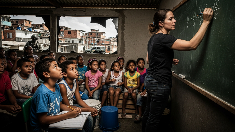 Educação em Tempos de Conflito: Desafios e Oportunidades