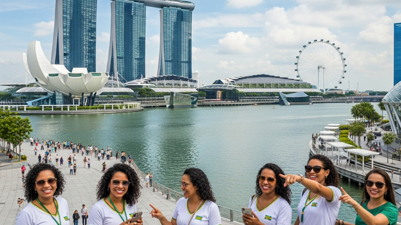 Descobrindo Singapura: Um Destino Turístico de Classe Mundial para Brasileiros