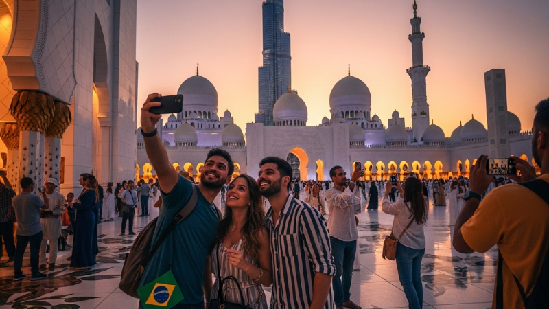 Desvendando os Encantos do Emirados Árabes Unidos: Um Guia para Viajantes Aventureiros