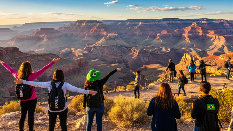 Descobrindo o Encanto dos Estados Unidos: Um Guia para Turistas Brasileiros