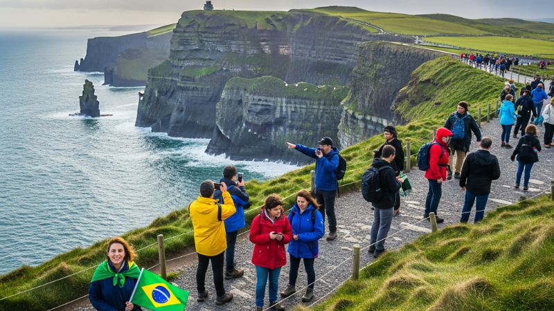 Descobrindo a Magia da Irlanda: Um Guia Completo para Turistas Brasileiros