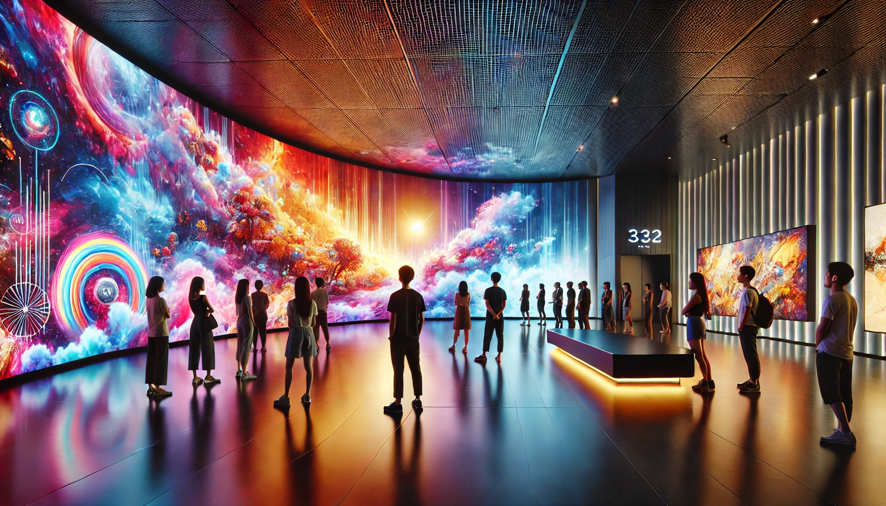 Como o Projetor XGIMI Horizon Pro 4K Está Tornando Exposições de Arte Mais Imersivas