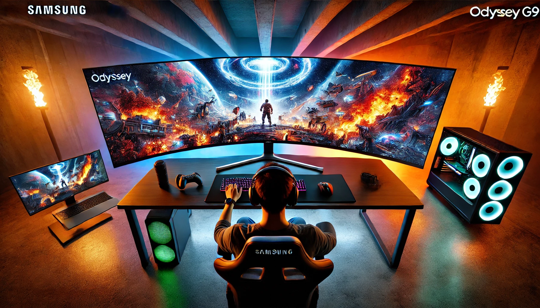 Curiosidades sobre Como o Monitor Samsung Odyssey G9 Está Levando a Imersão em Jogos ao Extremo