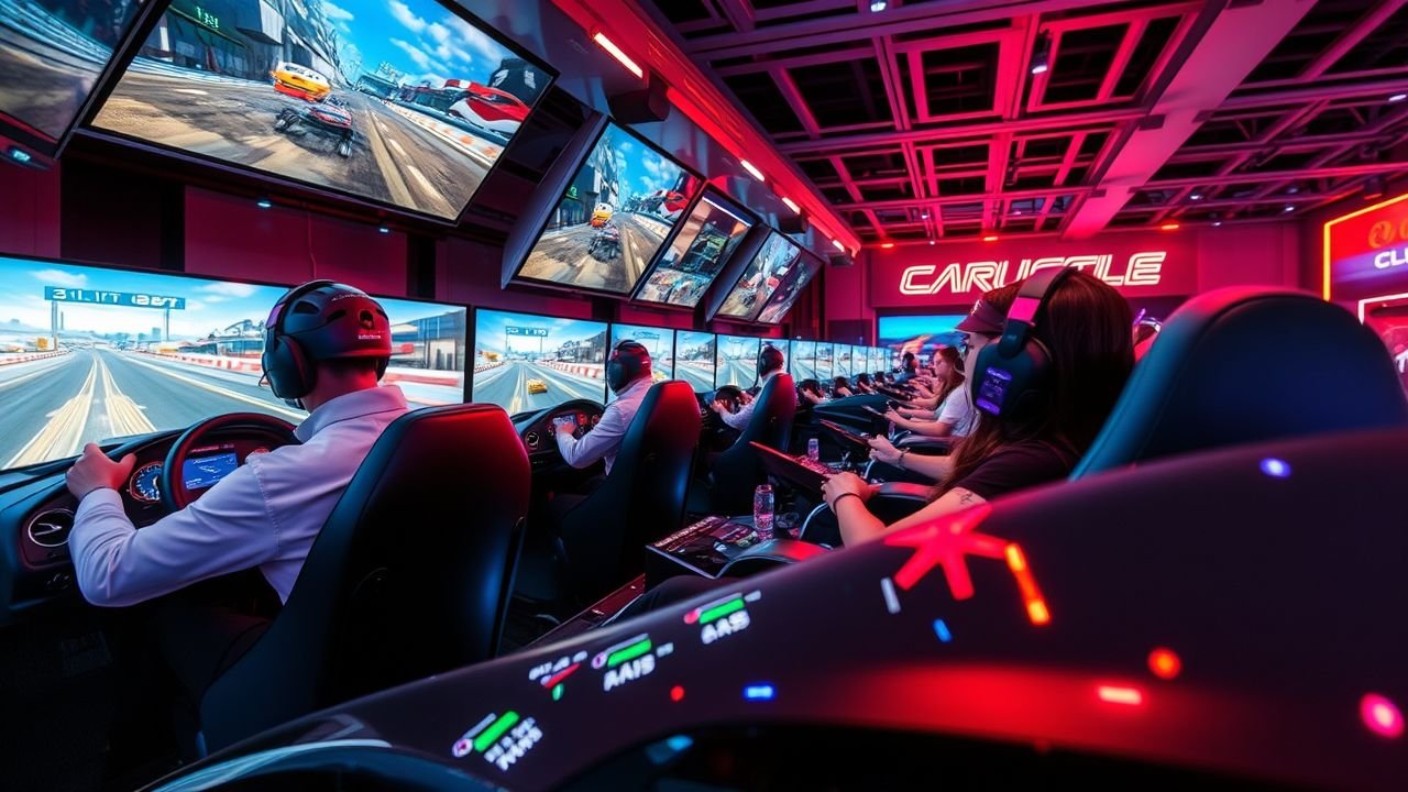 Como Criar Eventos Esportivos Virtuais com Foco em Carros de Luxo e Engajamento