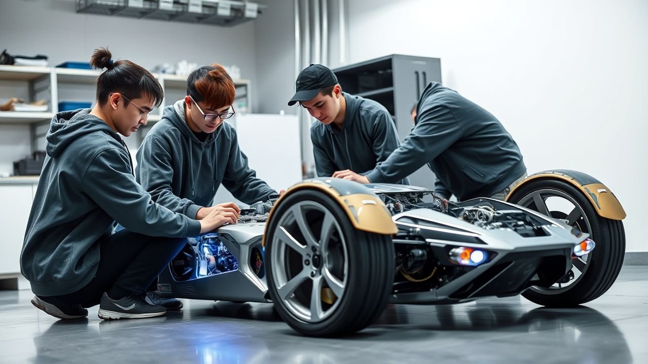 Como Cursos de Engenharia Automotiva Estão Preparando Alunos para o Futuro dos Supercarros