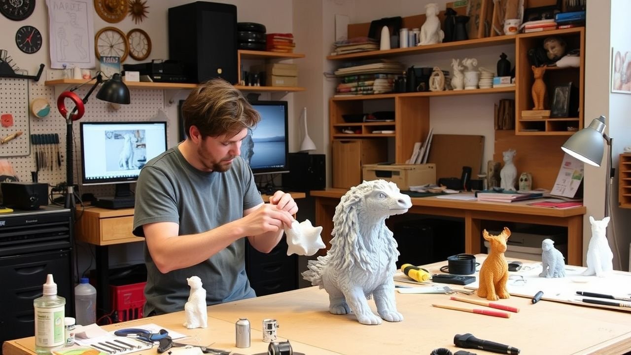 Como Criar e Vender Produtos de Arte Únicos Usando Impressão 3D