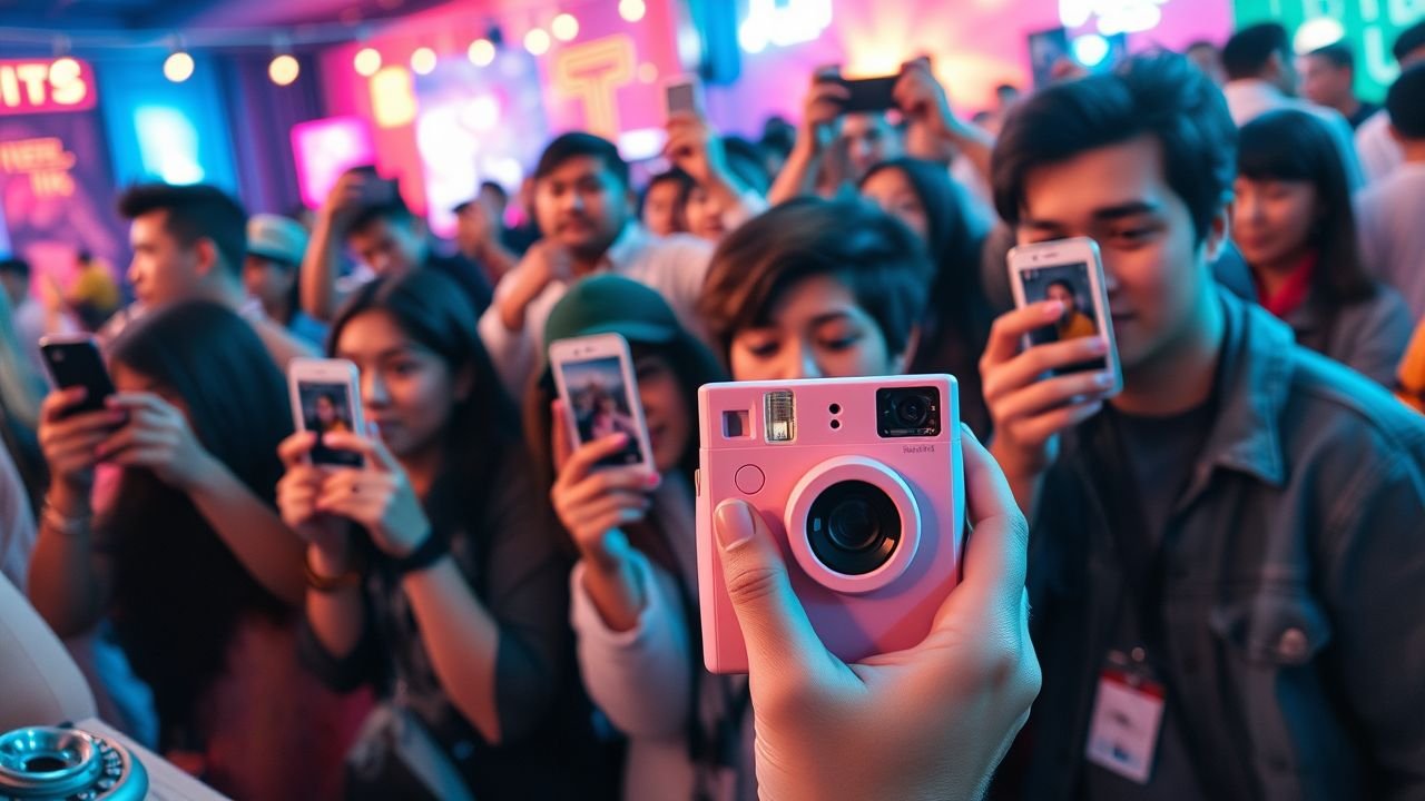 Como as Câmeras Fujifilm Instax Estão Revitalizando a Fotografia Analógica em Eventos Culturais