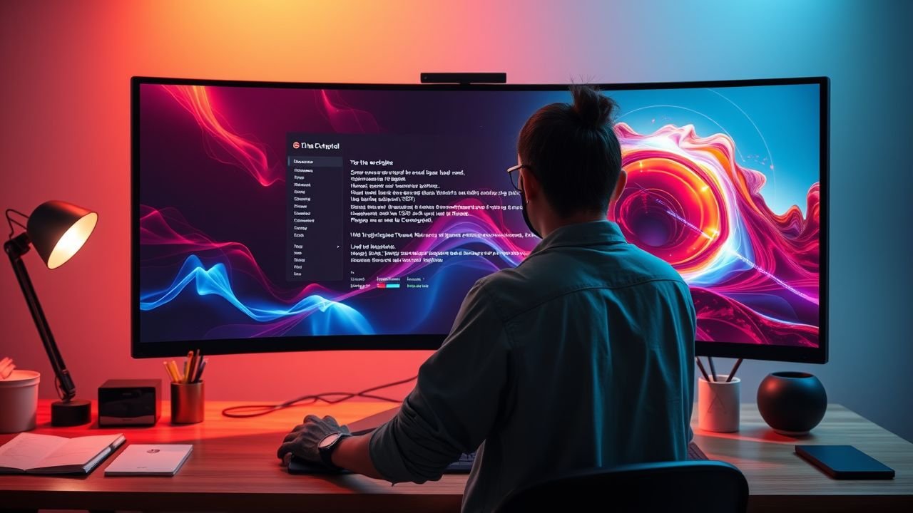 Como os Monitores Ultrawide da LG Estão Inspirando Artistas Digitais a Inovar