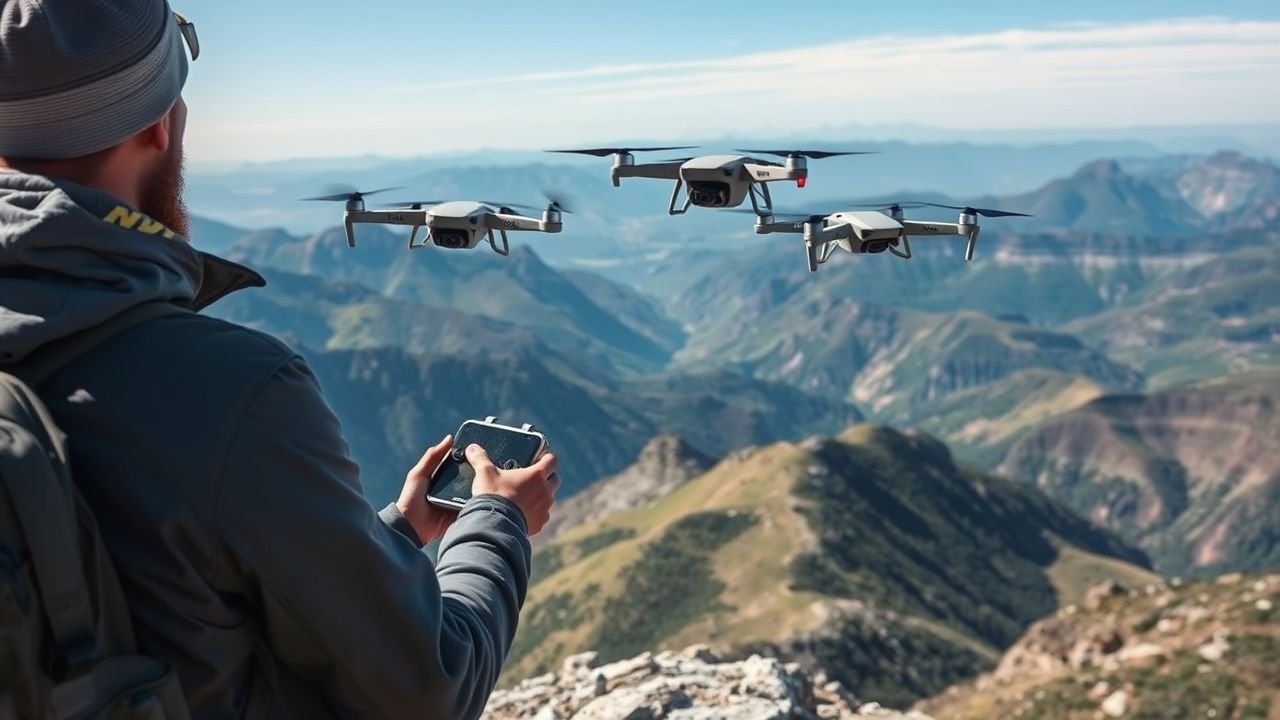 Como o DJI Mavic Air 2 Está Capturando Vistas Aéreas Incríveis Durante Viagens de Aventura