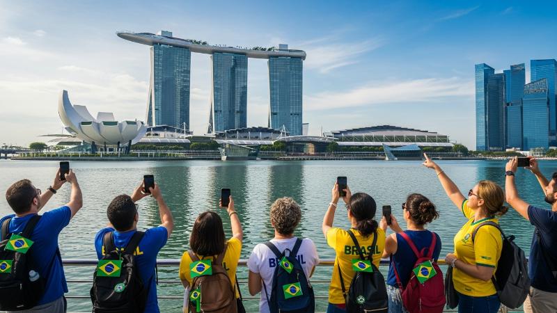 Singapura: Um Destino Turístico de Classe Mundial para Brasileiros