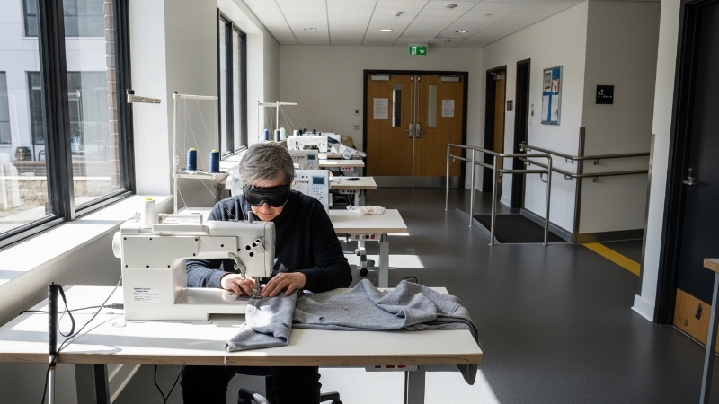 A Arte da Costura Adaptada: Reconstruíndo Vidas com Agulha e Linha