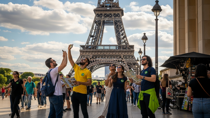 Descobrindo a França: Um Guia Completo para Turistas Brasileiros