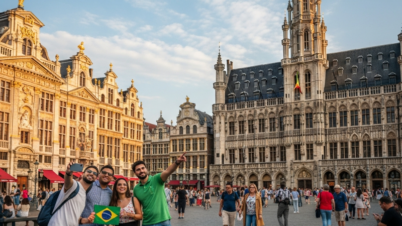 Descobrindo a Bélgica: Um Destino Aventureiro para Turistas Brasileiros