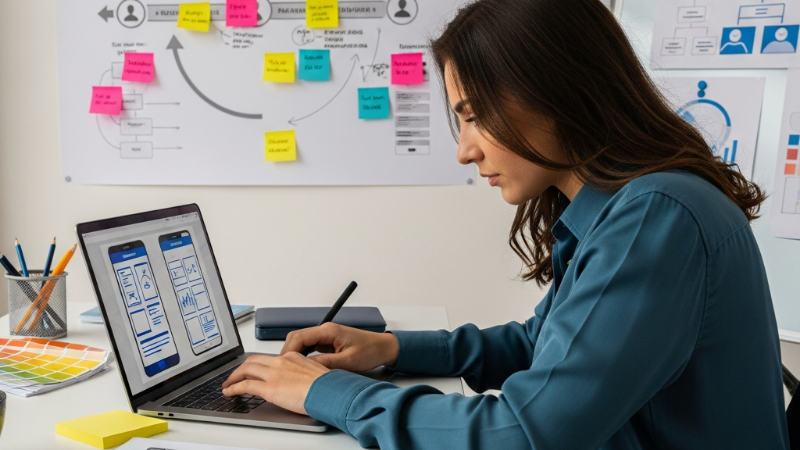 Desbloqueie o Poder do Design: Um Guia para Conciliar o Curso de UX/UI Design com o Trabalho e Outras Responsabilidades