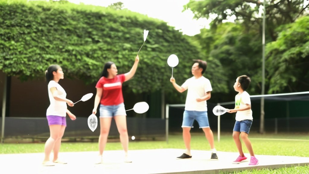 Badminton: um esporte acessível e divertido para toda a família