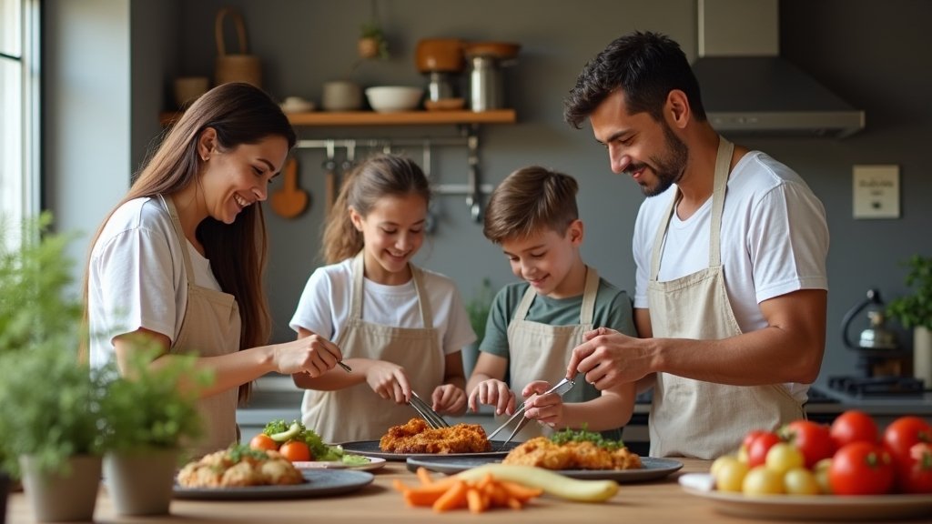 Como preparar refeições rápidas e saudáveis para toda a família