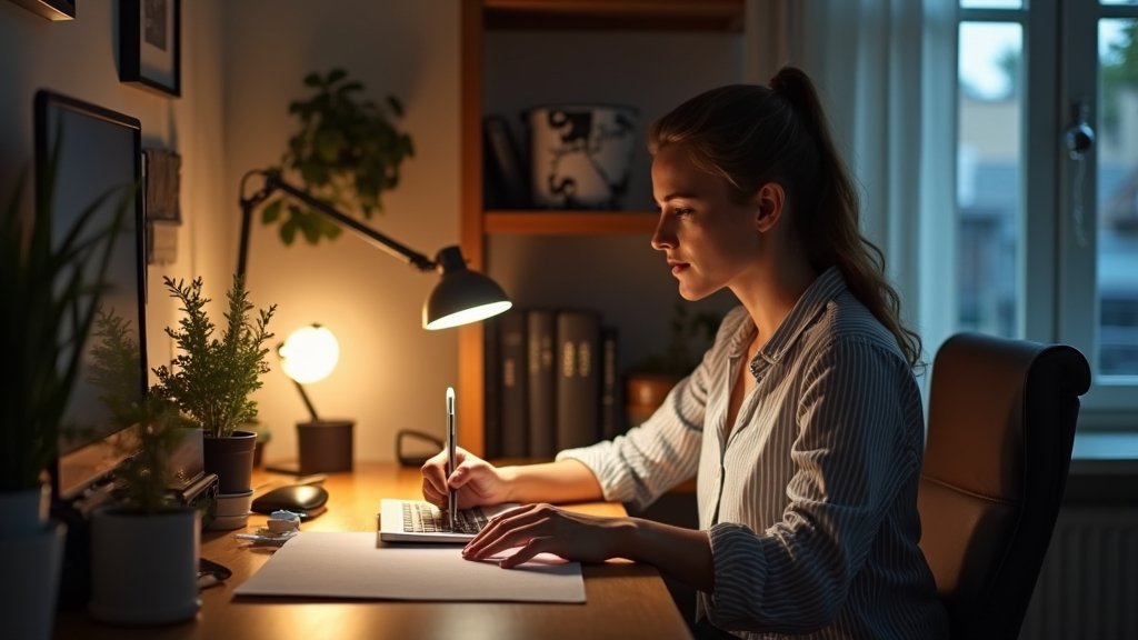 Como criar um ambiente de trabalho produtivo em casa