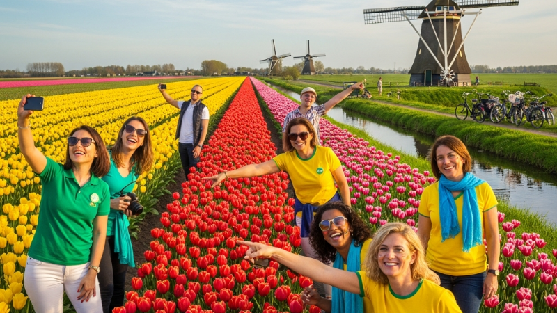 Descobrindo A Beleza E A Cultura Da Holanda