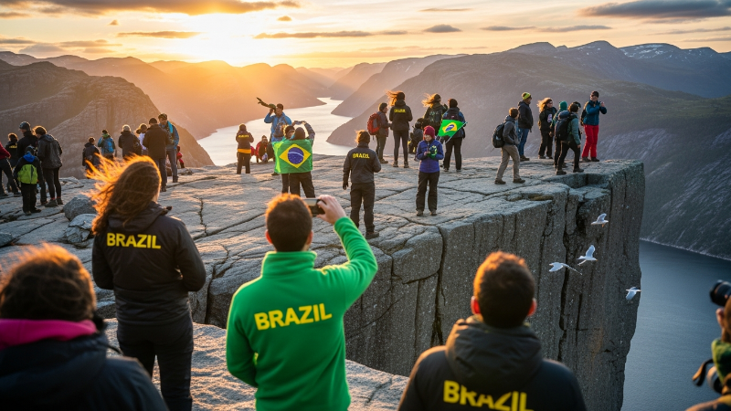 Descobrindo o Encanto da Noruega: Um Guia para Turistas Brasileiros